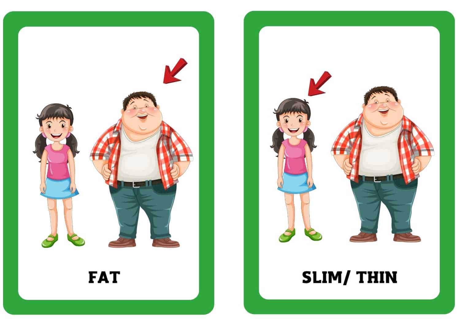 7. Sınıf 1. Ünite - Appearance And Personality Resimli Kelime Kartları - Görsel 2